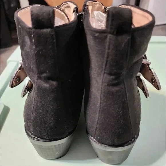 Nasty Gal Put Your West Foot Forward Marley Buckle Boot Boho Bootie Women's 5 - Picture 8 of 10